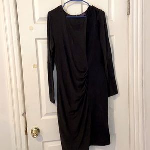 Body hugging long sleeve dress